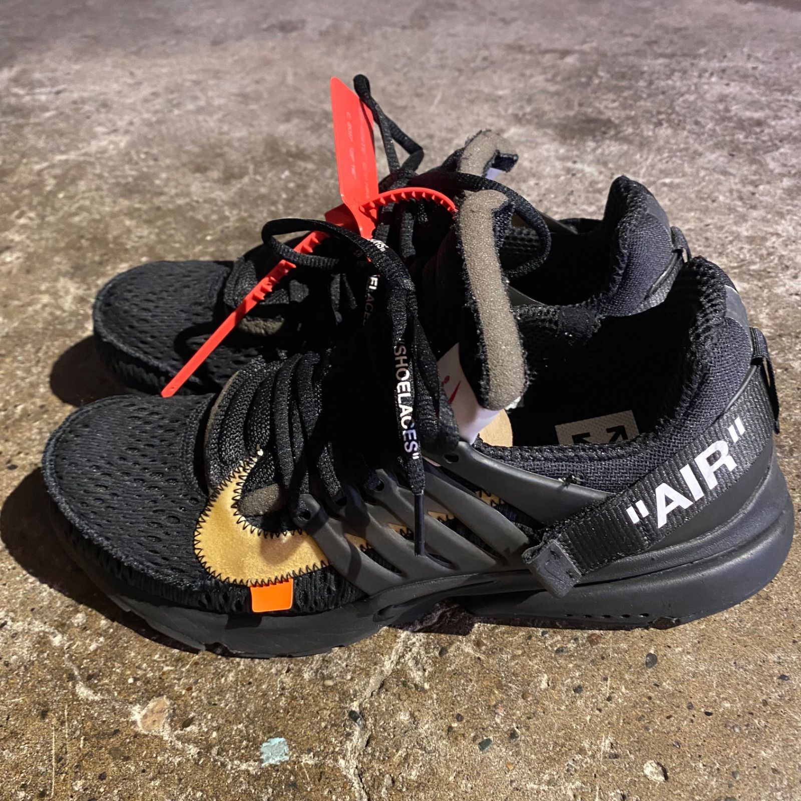 NIKE × OFF-WHITE THE10 AIR PRESTO BLK 27cm ナイキ オフホワイト ザ 