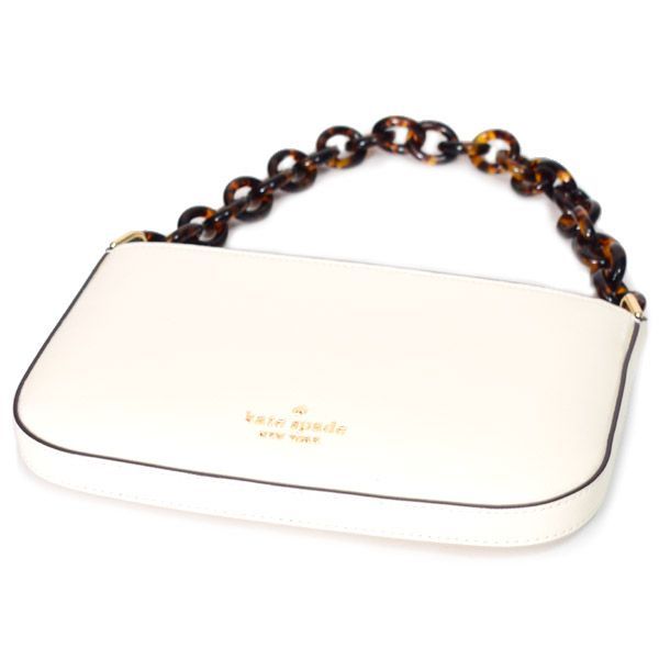 新品未使用 ケイトスペード マディソン べっ甲レジン チェーントート ケイトスペード バッグ katespade レザー べっ甲 レジン