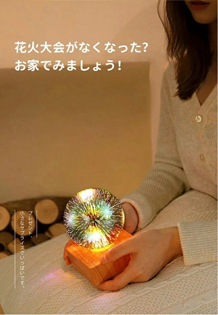 花火電球 りんテリア