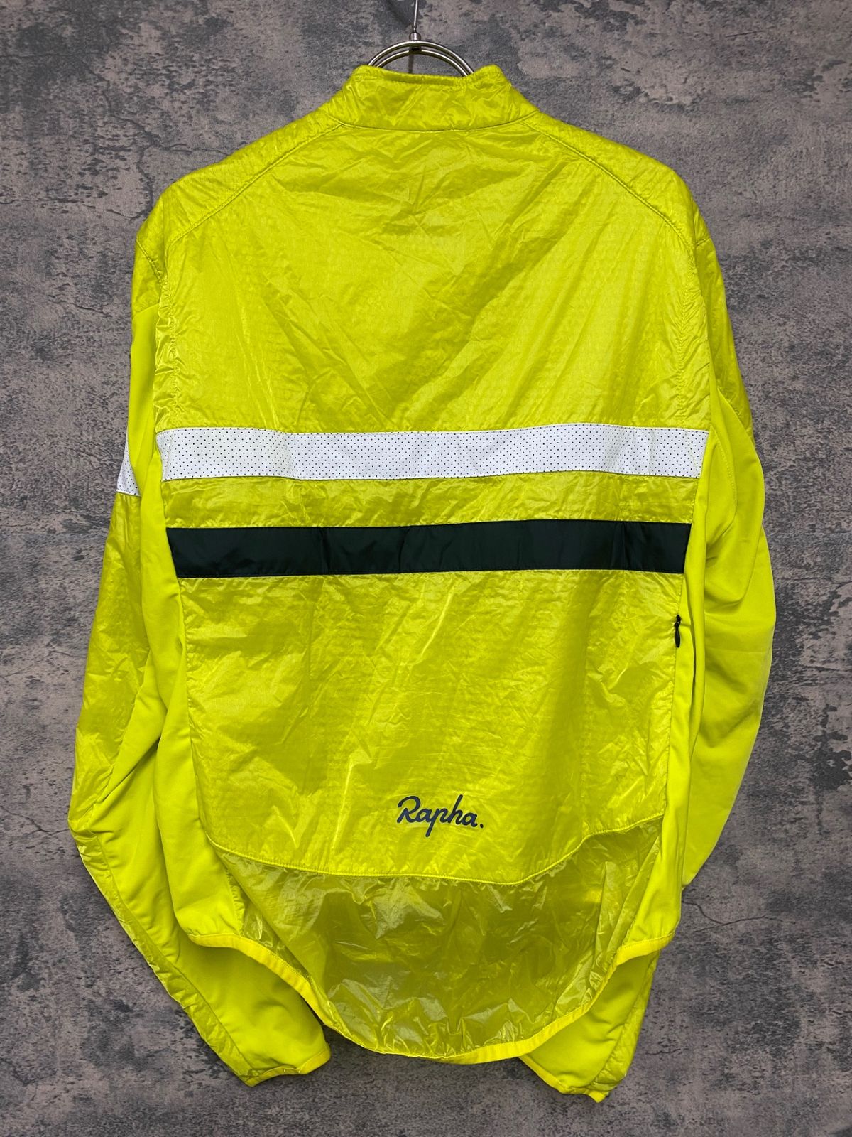 JM219 ラファ Rapha MEN S BREVET INSULATED JACKET 長袖 サイクルジャケット 黄 M