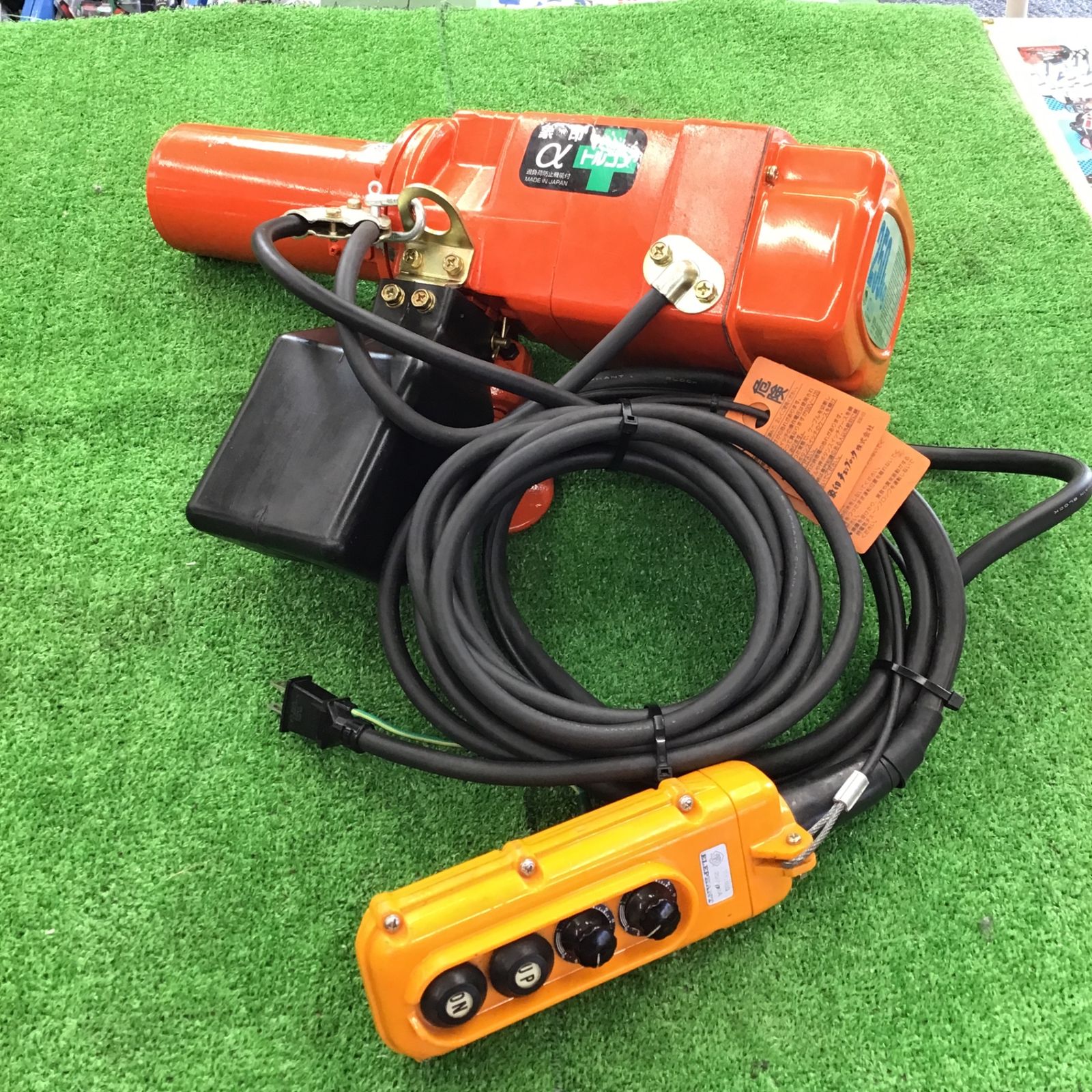 象印 トルコン αSV-025　250　速度調整付き　電動チェーンブロック　揚程3ｍ【桶川店】