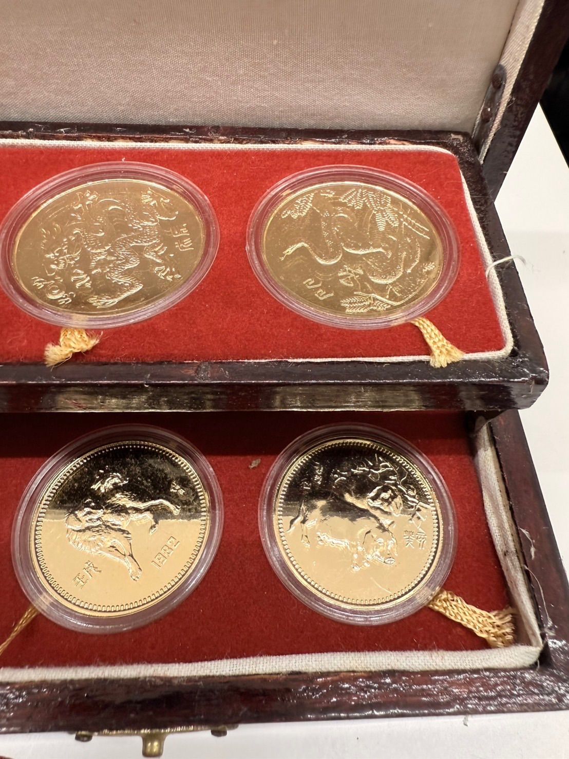 中国精制生肖紀念章 干支 十二支 メダル N25F(FT2）23 - メルカリ