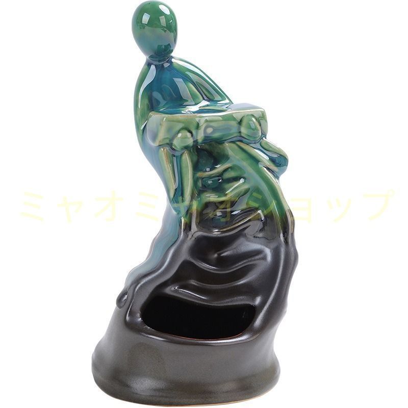 香炉 乗ったり 鹿　仙人　銅製 彫刻 置物 開運 風水 骨董 古美術 インテリア 香炉 乗ったり 鹿 仙人 銅製 彫刻 置物 開運 風水 骨董 古美術