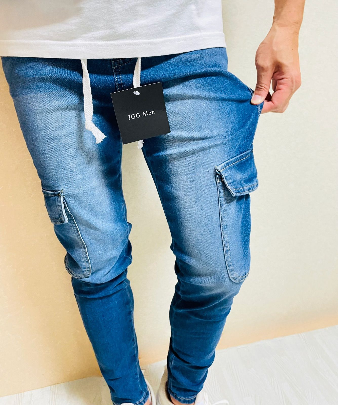 JGG.Men ジェギングメン スウェットデニム スキニーパンツ スキニー 
