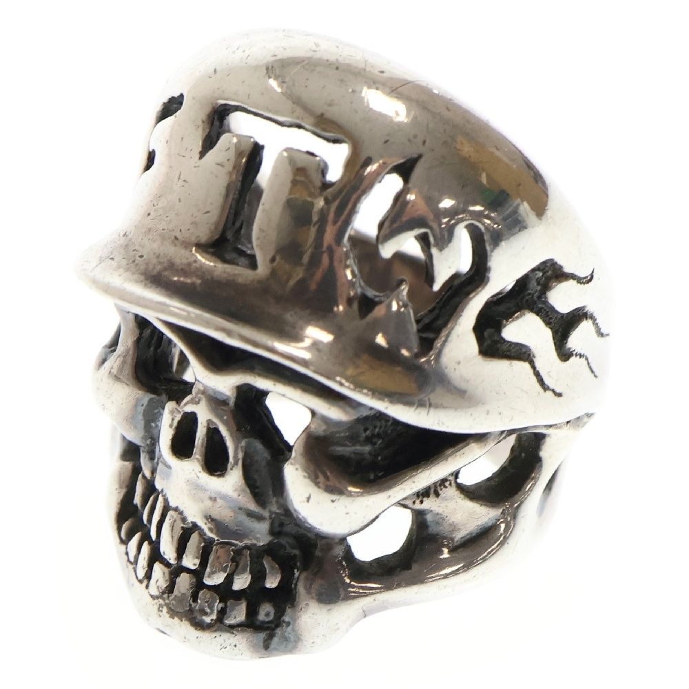 レア！トラヴィスワーカーtraviswalkerカスタムヘルメットスカルリング トラヴィスワーカー TRAVIS WALKER フレイムヘルメットスカルリング