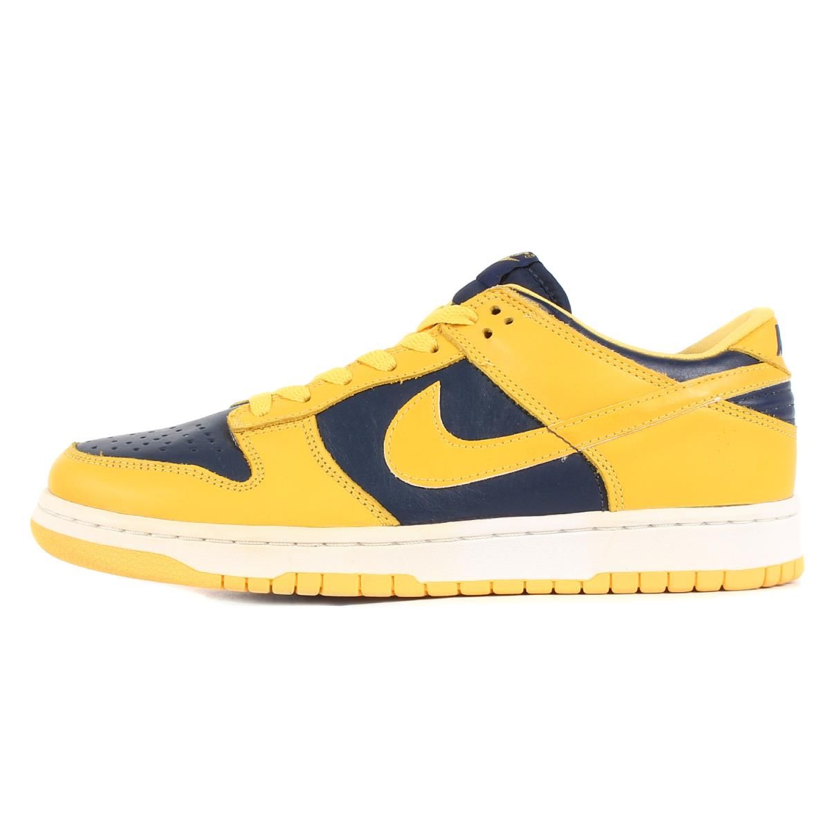 新品 NIKE vintage DUNK LOW 630358-741 イエロー 27cm ナイキ 
