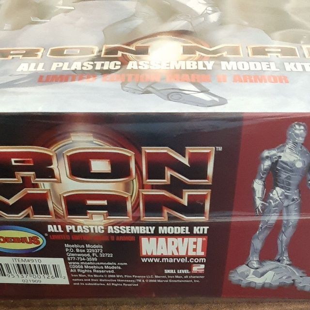 メビウスモデル 1/8 IRON MAN アイアンマン Mk.II プラモデル - メルカリ