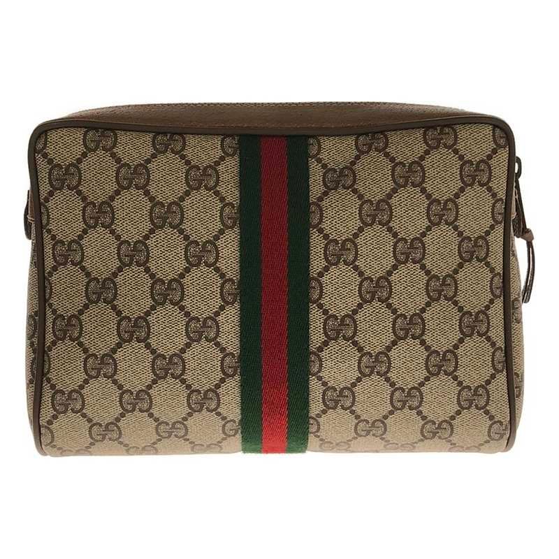 1円スタート 美品 GUCCI グッチ 89.01 ポーチ GG柄 オールドグッチ