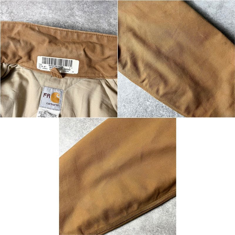 USA製 Carhartt 中綿 ライナー付き フレームレジスタント ダック