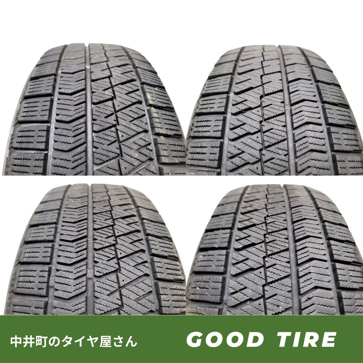 215 60R16 ブリヂストン BLIZZAK VRX2 冬用 4本セット 7.5分山 タイヤ タイヤ オデッセイ エスティマ クラウン 6871