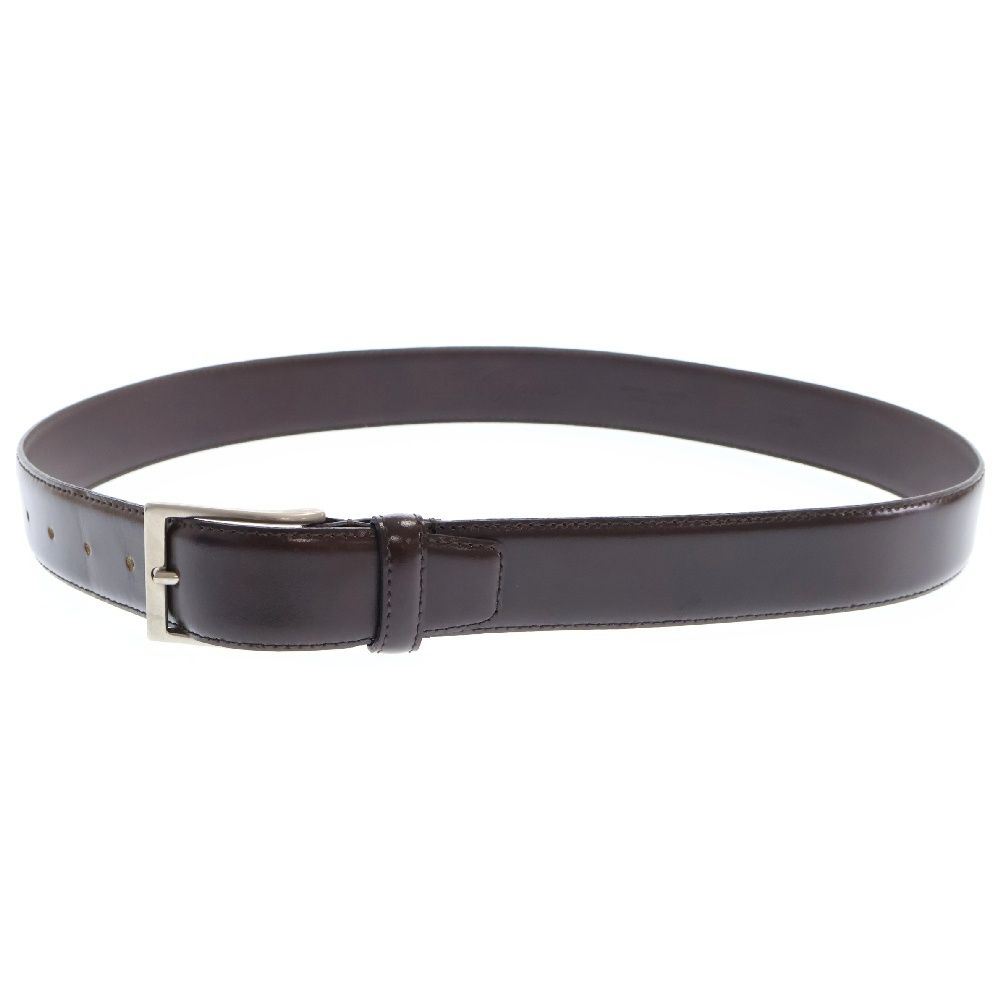 新品 Les copains レザーベルト イタリア製 VELLA PELLE 本革 牛革 レザー 定番 ビジネス ブラック イタリア製 全長 110cm レコパン 308880