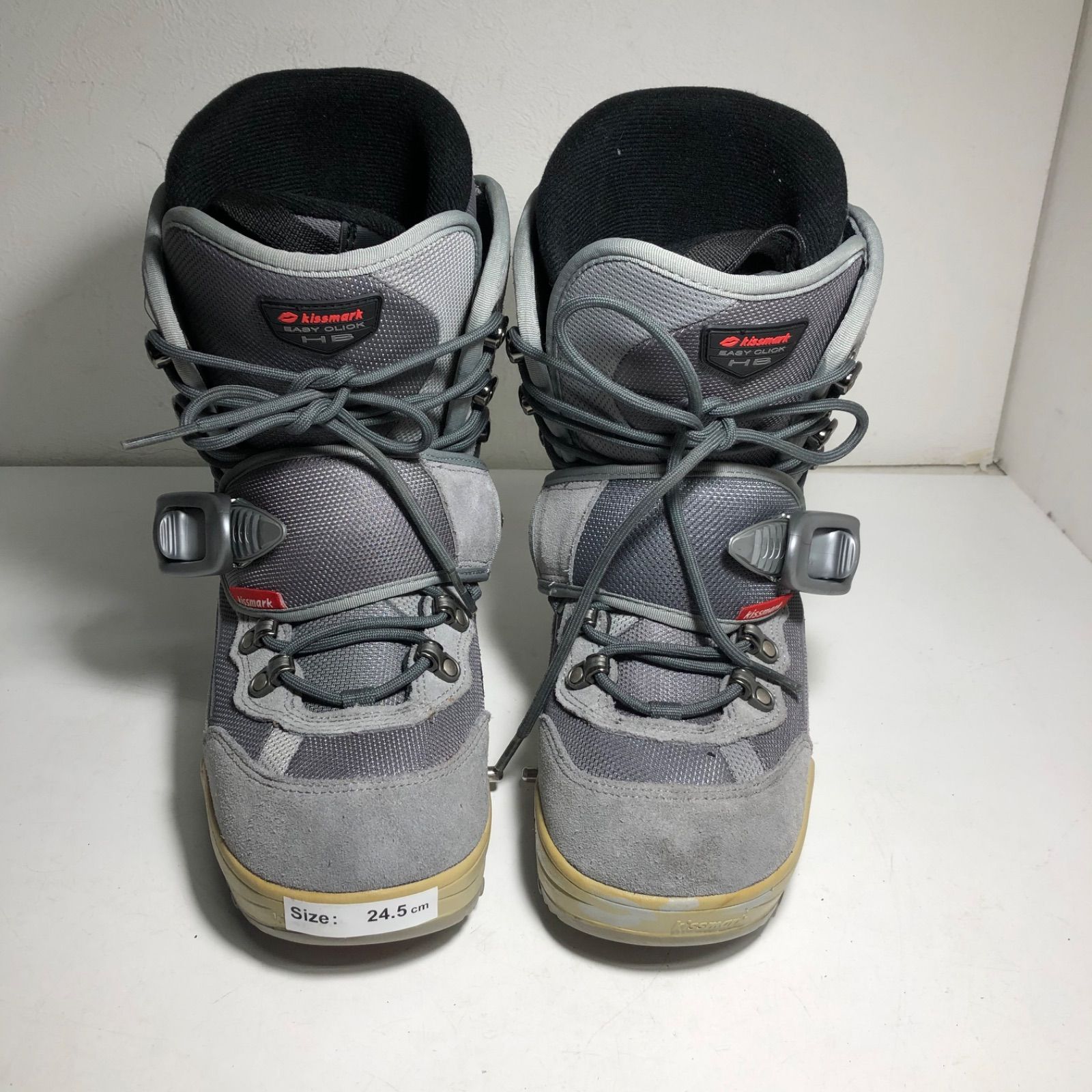 kiss mark スノーボードブーツ グレー kiss mark スノーボードブーツ 24.5cm 【公式通販】