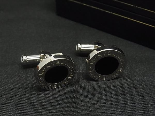 MONT BLANC モンブラン カフスボタン カフリンクス アクセサリー 紳士 メンズ シルバー系 FI5720