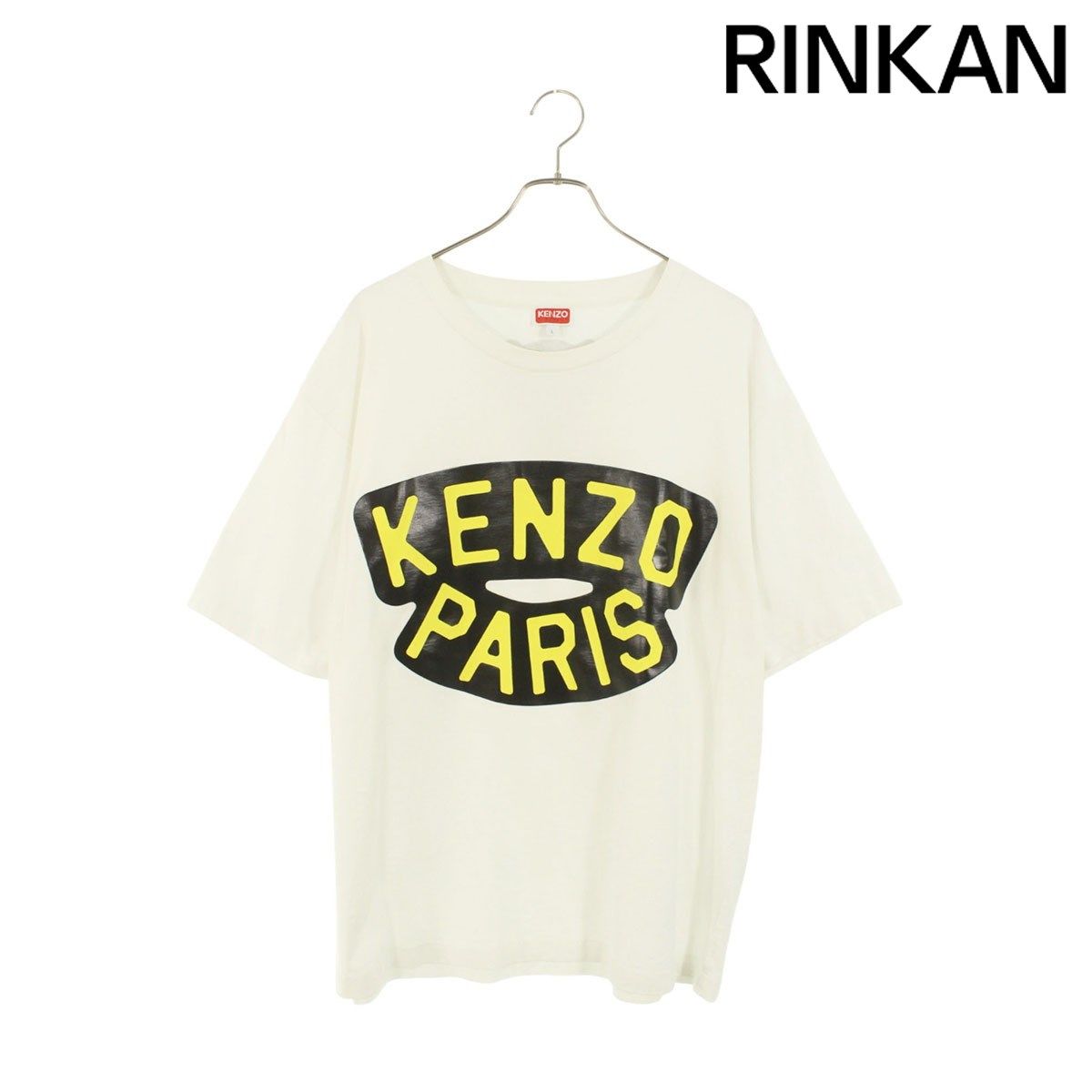 【新品未開封】D-CLAW &トンコツブラザーズ　Tシャツ　ホワイト　Mサイズ KENZO ケンゾー Eye Ralexed T-Shirts F752TS7334YD Tシャツ