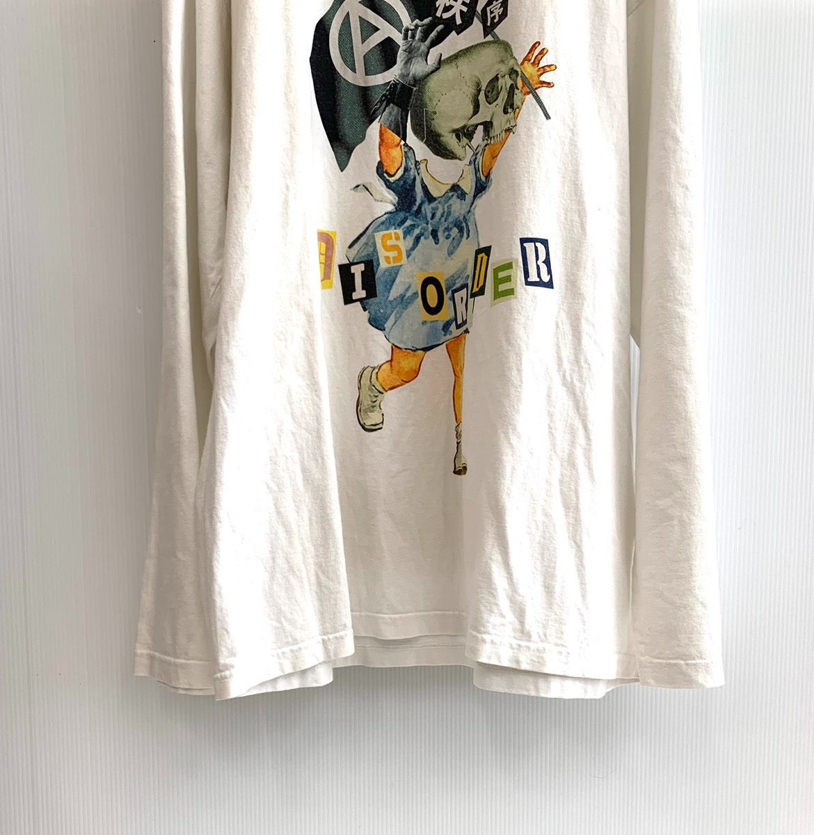 キディル KIDILL ロンT 長袖Tシャツ KL390 白 ホワイト Free