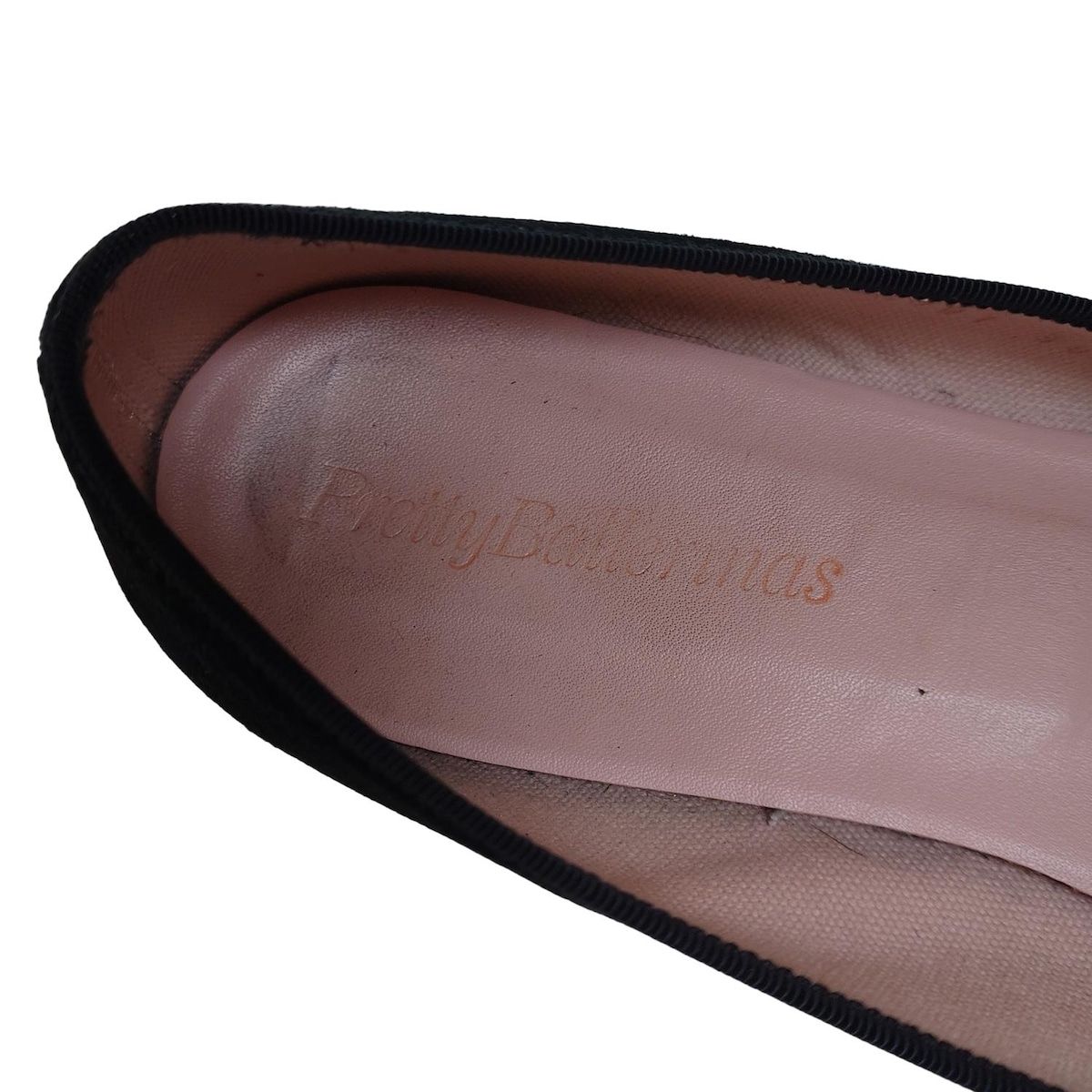 プリティ・バレリーナ Pretty Ballerinas フラットシューズ　38 ELLA mesh（エラ メッシュ）ポインテッドシューズ （NEGRO