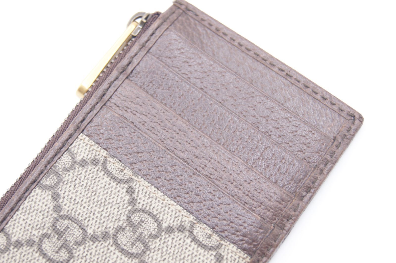 GUCCI　ケース　GGスプリーム　小銭入れ　グッチ　PVCレザー　美品 楽天市場】【財布】GUCCI グッチ GGスプリーム コインケース カード