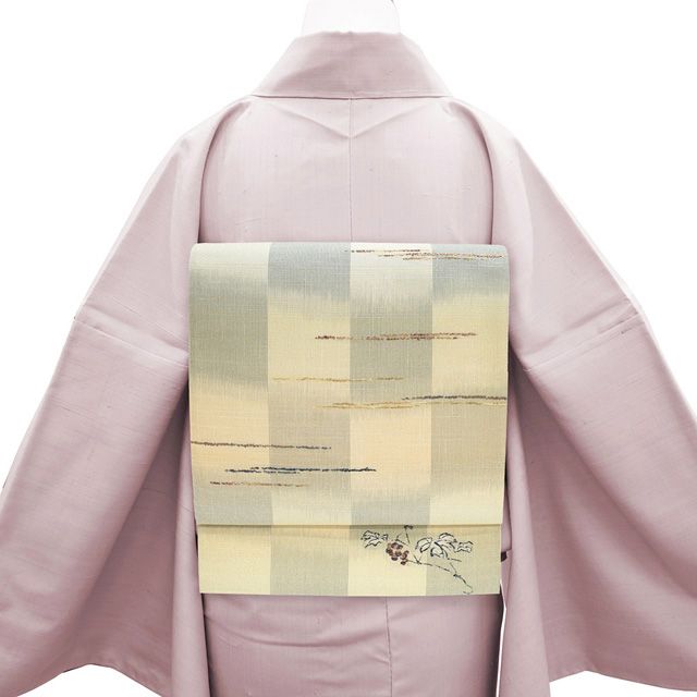 新品】 袋帯 未使用 正絹 京都 西陣 河瀬満織物 京都織人 戸田