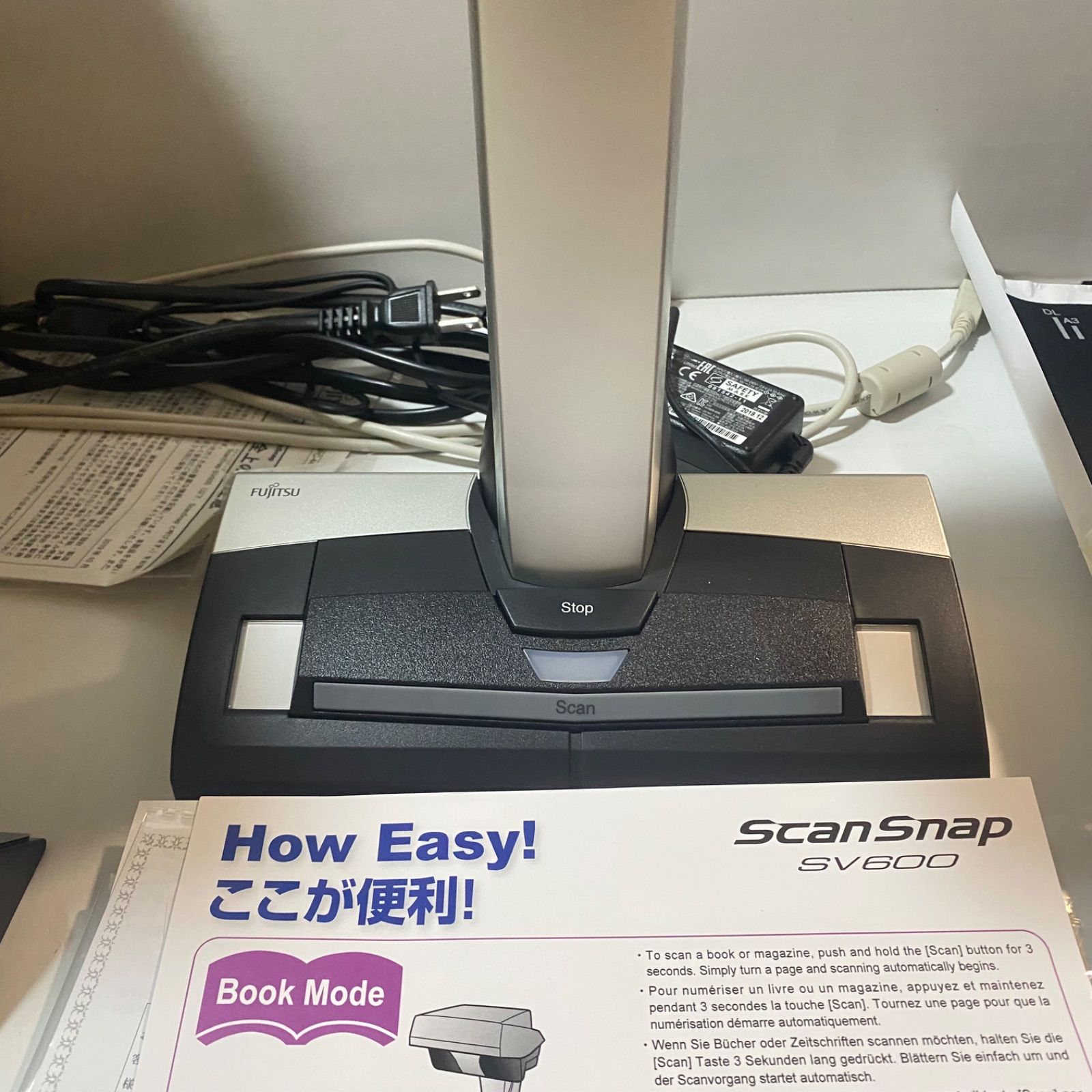 FUJITSU 富士通 ScanSnap SV600 動作確認済み