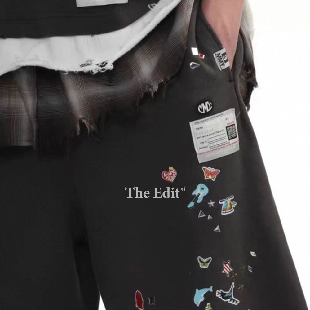 メゾン ミハラ ヤスヒロ Print Destruction Shorts