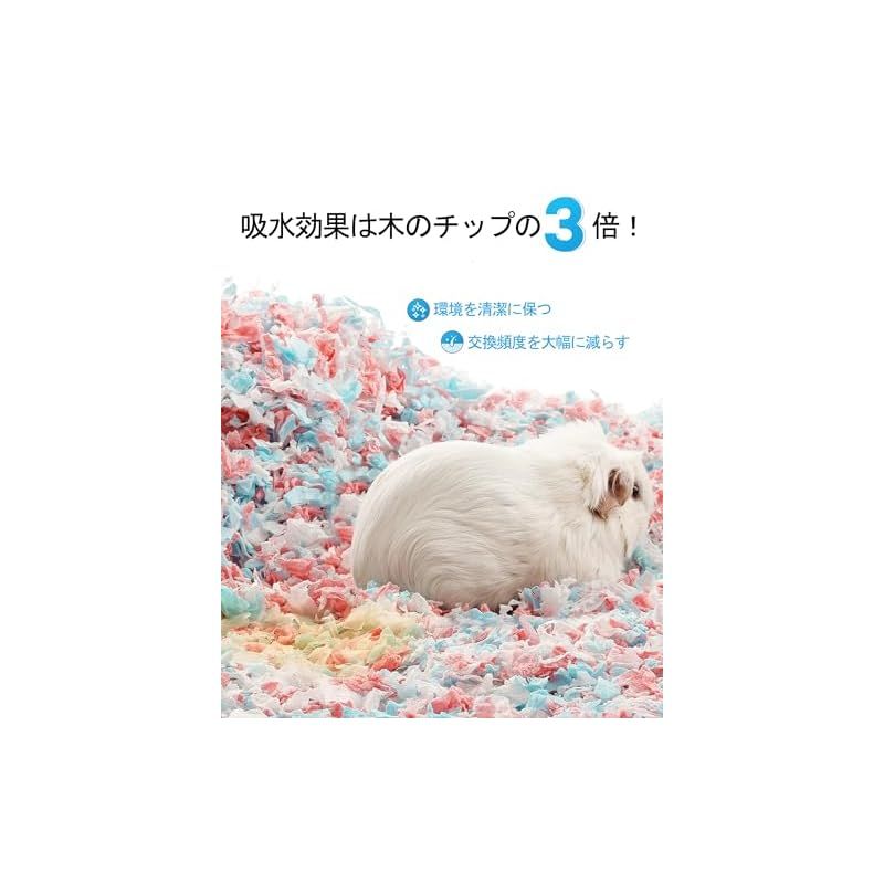BUCATSTATE ハムスター 床材 紙 無塵【圧縮パッケージ 大容量