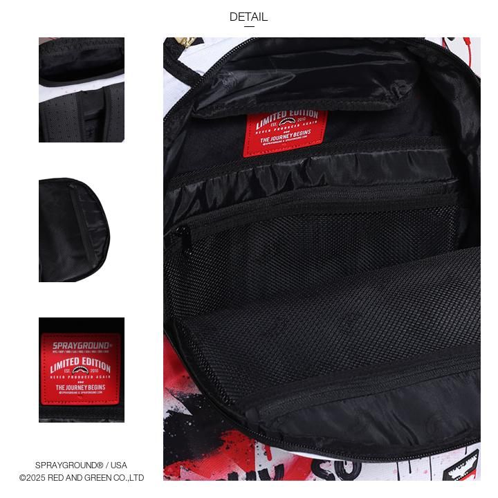 SPRAY GROUND × バットマン Joke ジョーカー バッグ メンズ レディース