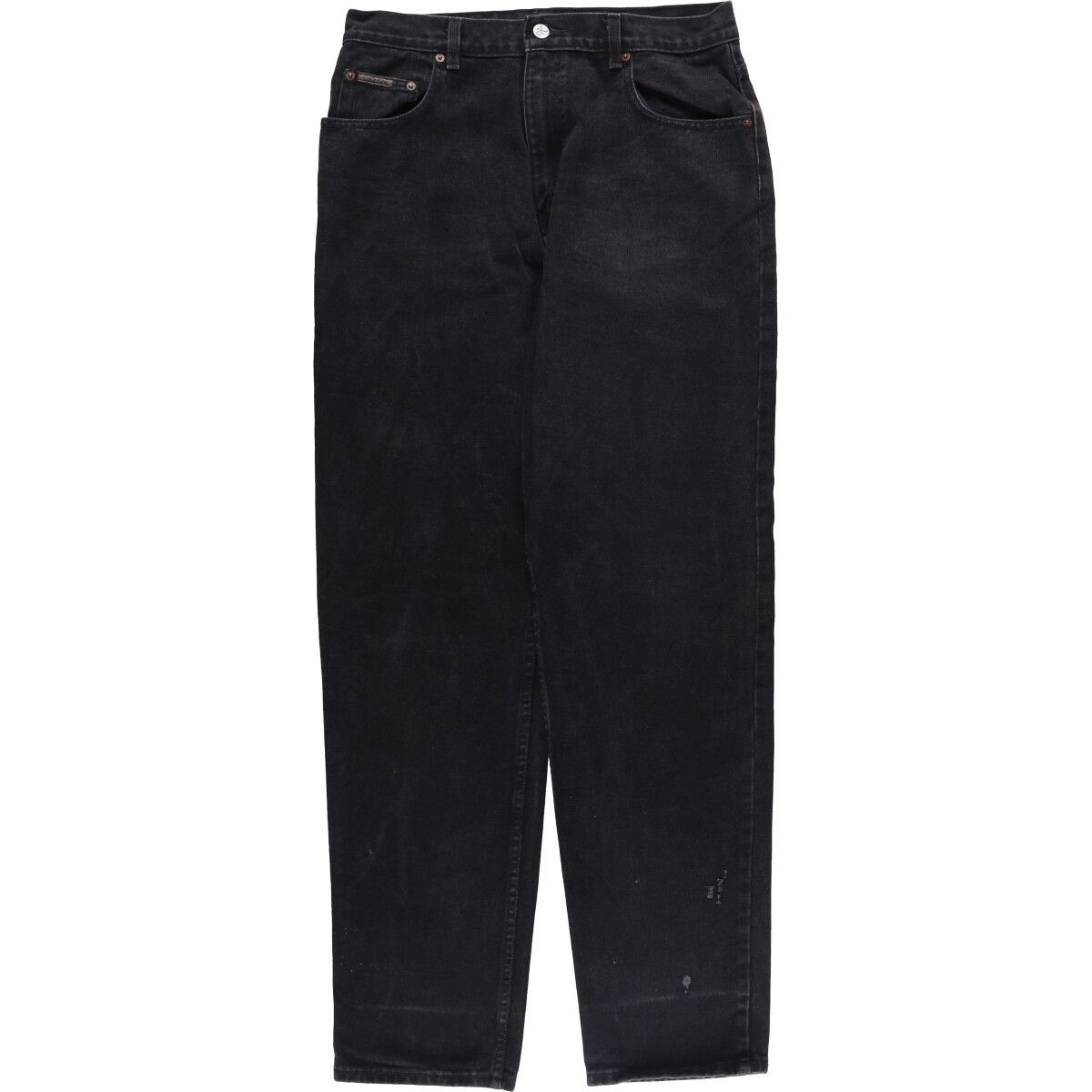 古着 90年代 カルバンクライン Calvin klein JEANS ブラックデニム テーパードデニムパンツ カナダ製 メンズw33相当|eaa584855