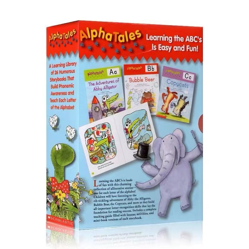 AlphaTales 絵本セット Alphatales A to Z Tales 幼児向け