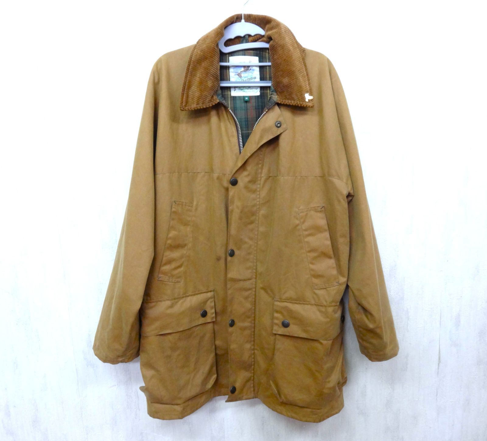 JOHN PARTRIDGE ワックスドコットン コート Mサイズ イギリス製 英国製