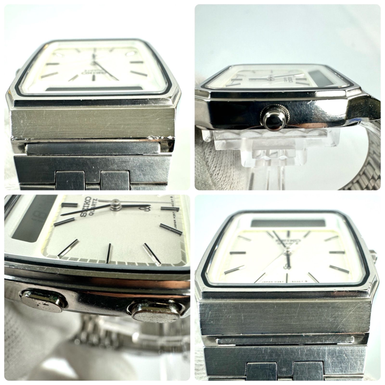 セイコー　デジアナ　ハイブリッド　H357 楽天市場】セイコー SEIKO ハイブリッド メンズ 腕時計 H357