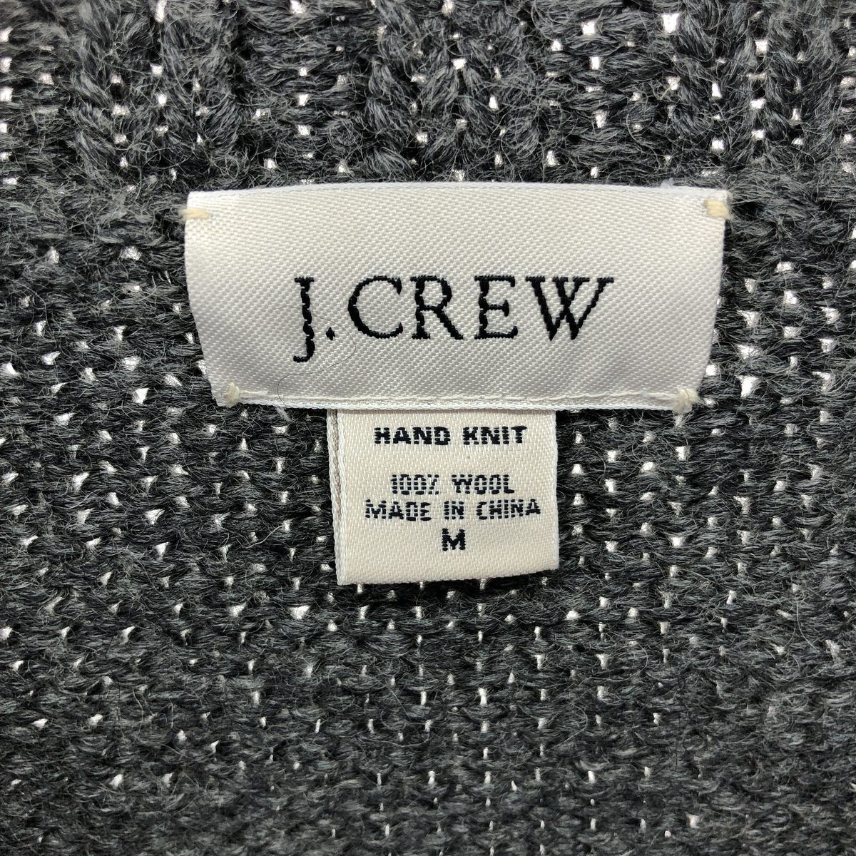 古着 90年代 ジェイクルー J.Crew HAND KNIT スノー柄 雪柄 