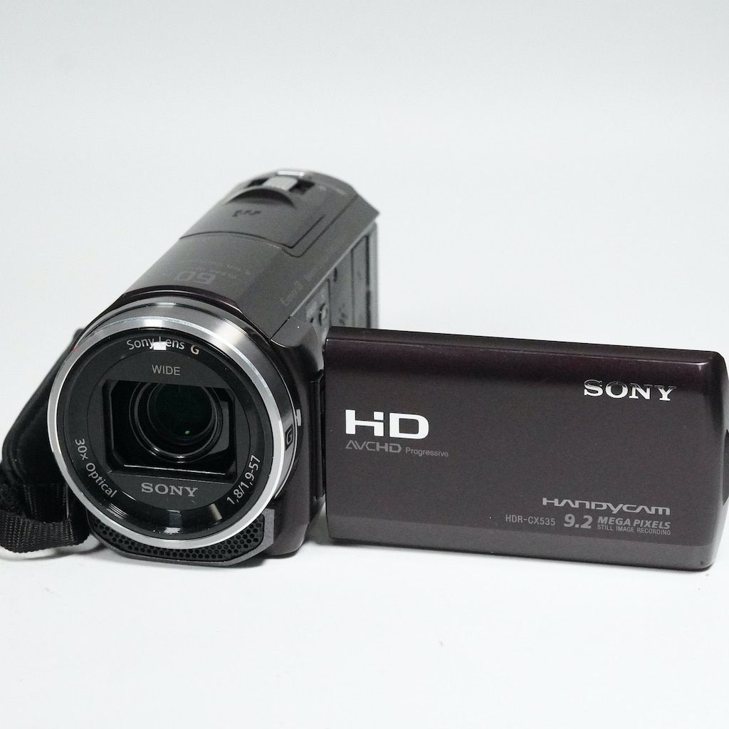 ソニー SONY ビデオカメラ Handycam CX535 ブラウン SONY ソニー HDR