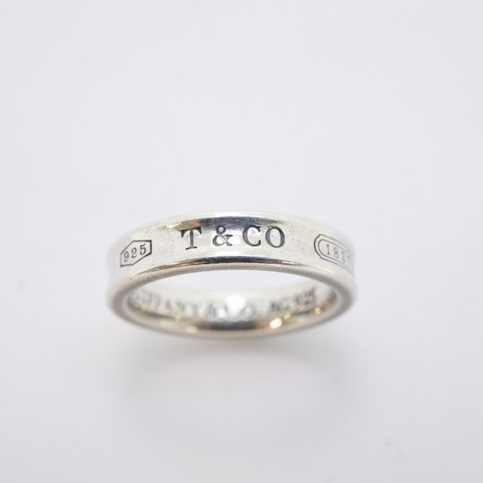 Tiffany ティファニー ナローリング シルバー 7.5号 楽天市場】【中古】 TIFFANY&Co. ティファニー ナローリング