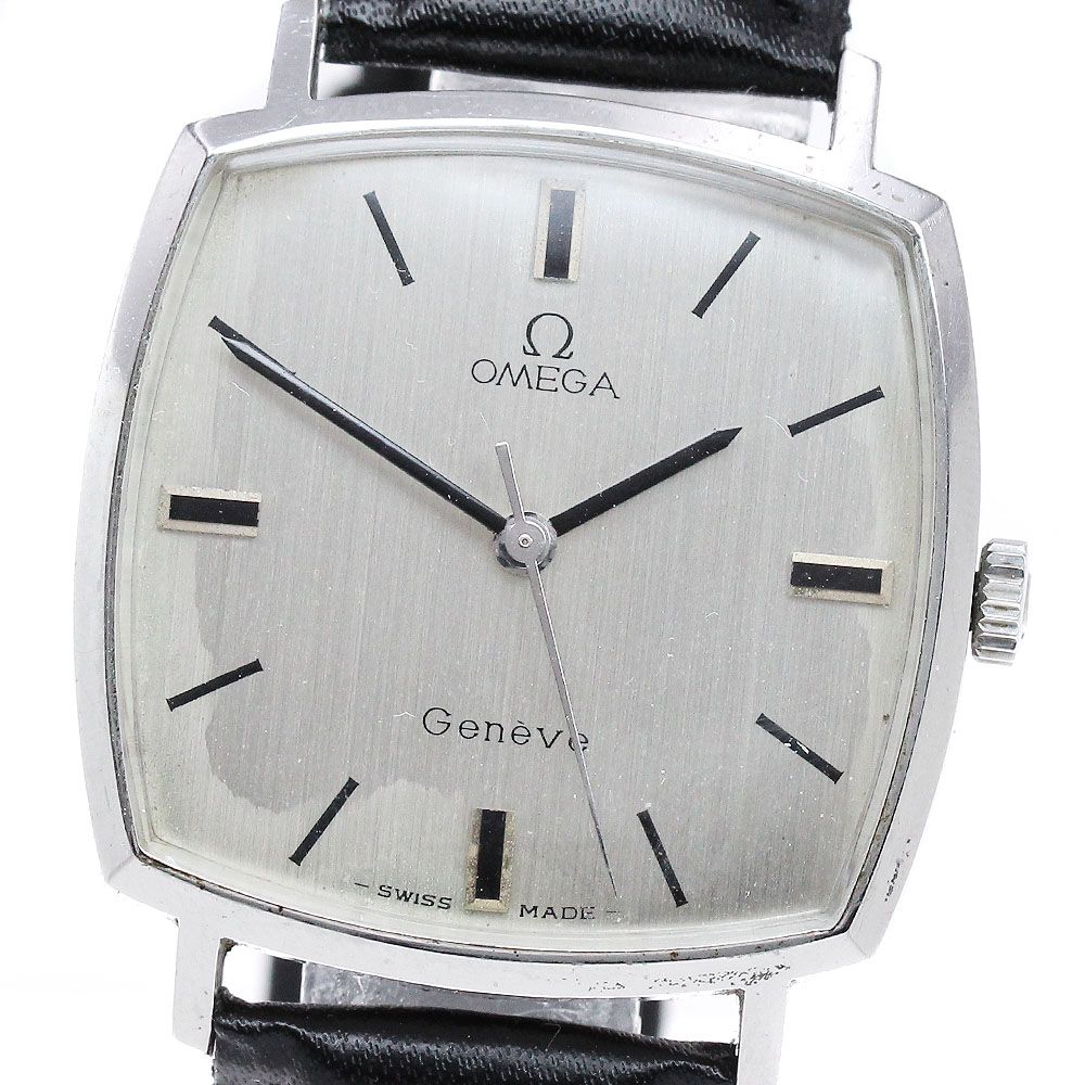 オメガ OMEGA 131.022 ジュネーブ スクエア cal.601 手巻き メンズ_825677