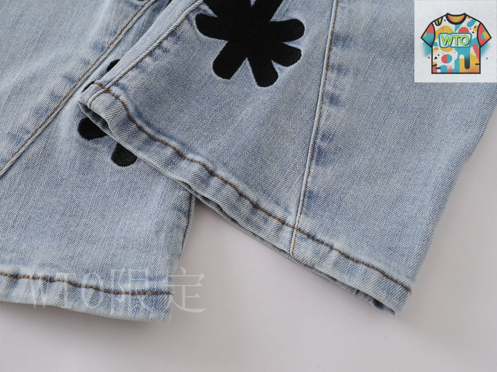 今日WTO】LOSTSHDWS LOGO JEANS デニムロングパンツ-LO31 - メルカリ