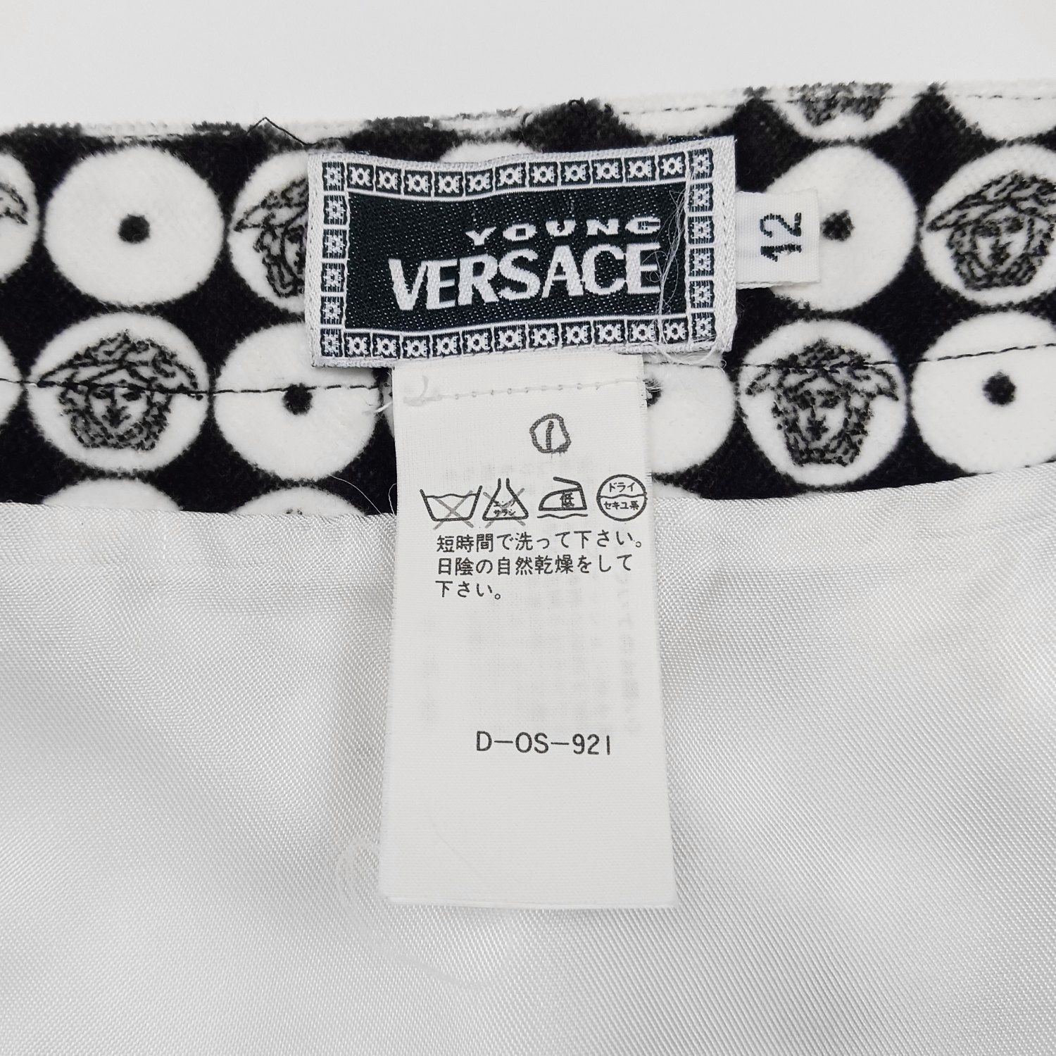 VERSACE YOUNG ヤング ヴェルサーチ ミニスカート メドゥーサ 12  