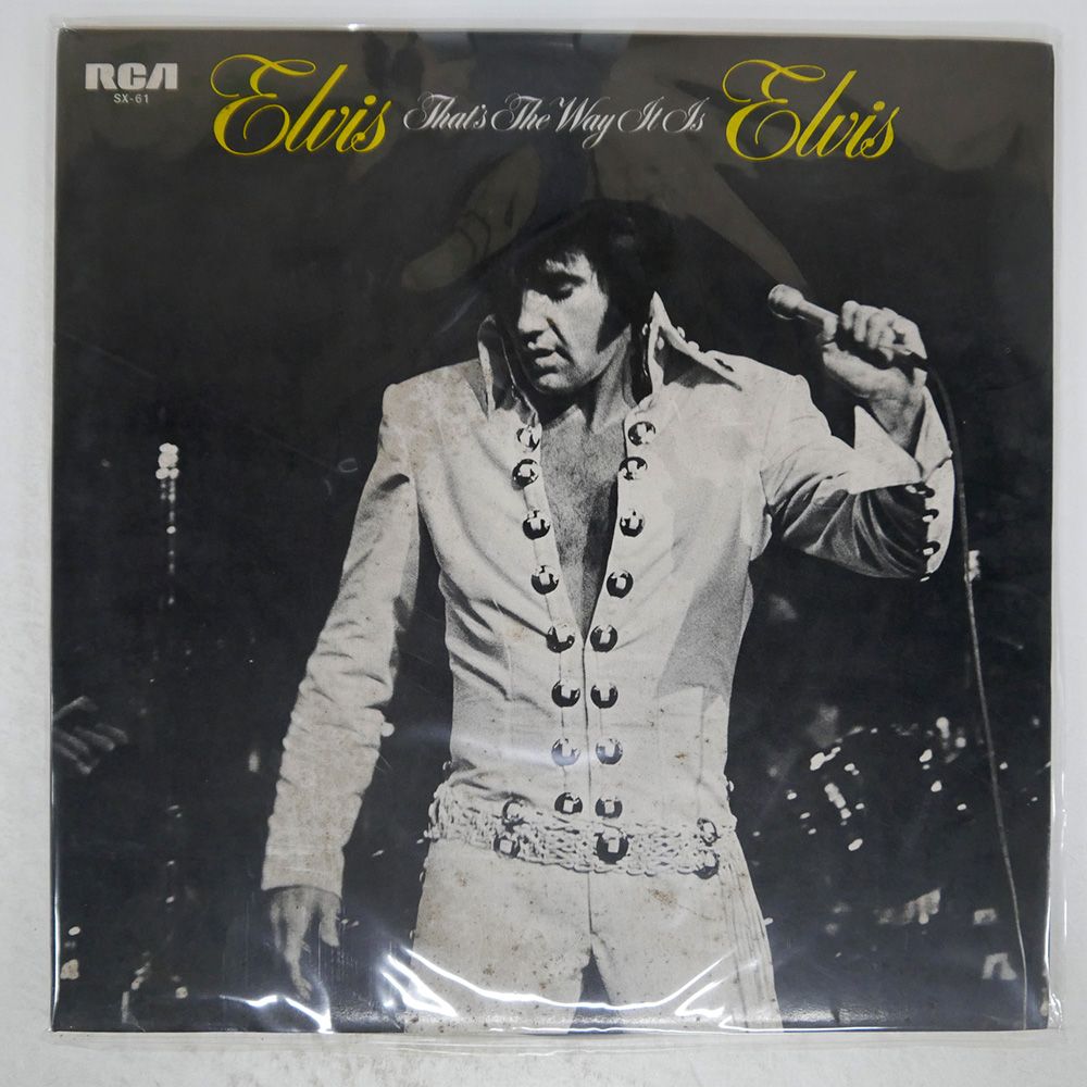 エルヴィスプレスリー 7インチレコード RCA原盤、reissue盤、国内盤 ELVIS PRESLEY / Elvis (LP) / RCA Victor | WAXPEND RECORDS