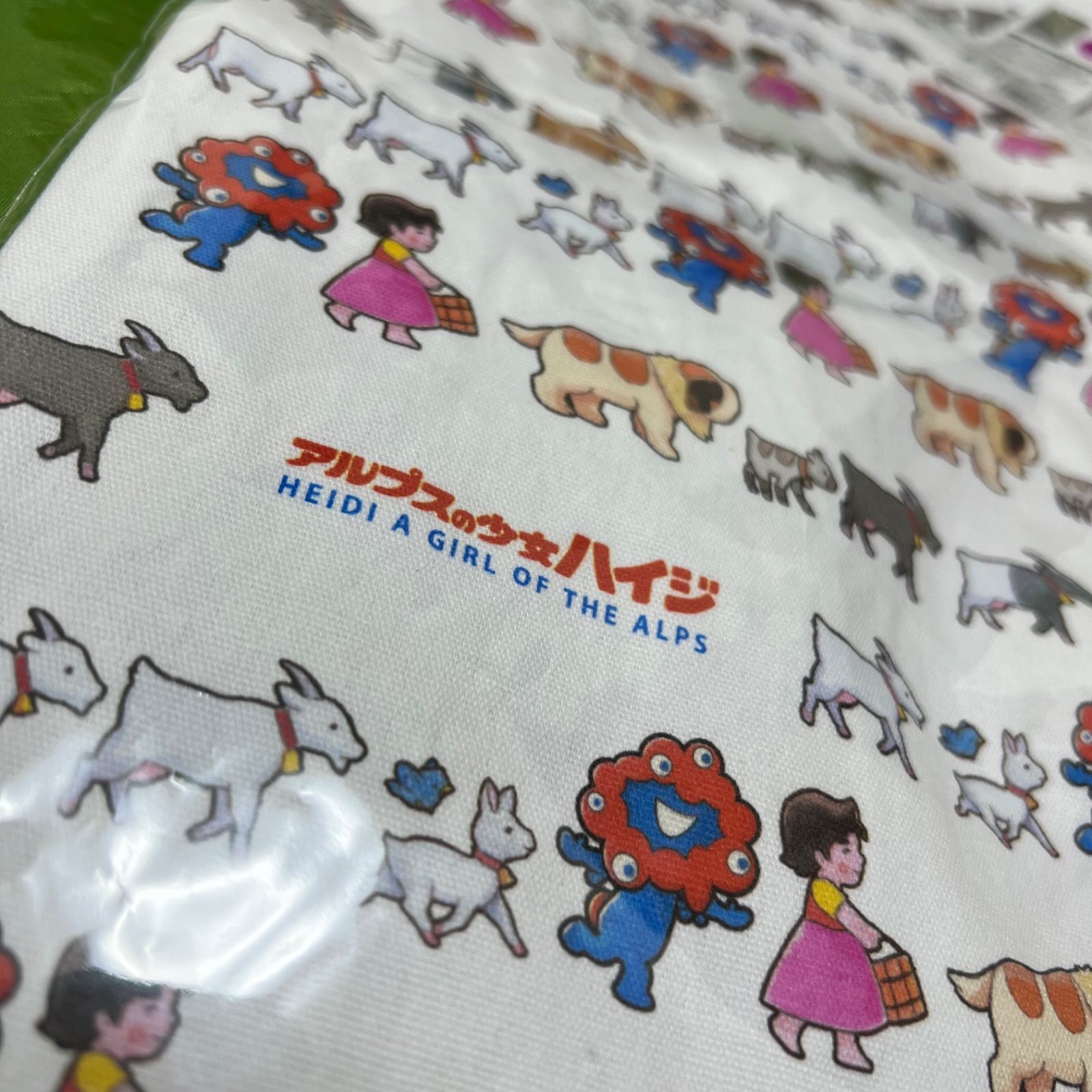 新品未使用✴︎ 大阪・関西万博 ×アルプスの少女ハイジ × ミャクミャク　トート 新品未使用✴︎ 大阪・関西万博 ×アルプスの少女ハイジ × ミャクミャク
