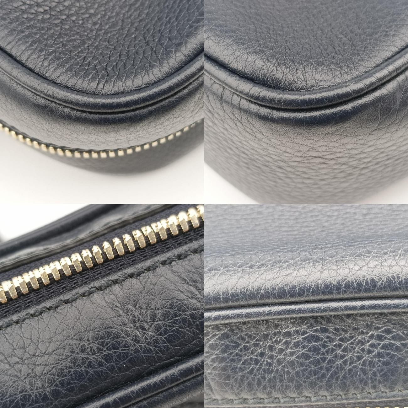 グッチGucciソーホーネイビーレザー308364E017776221