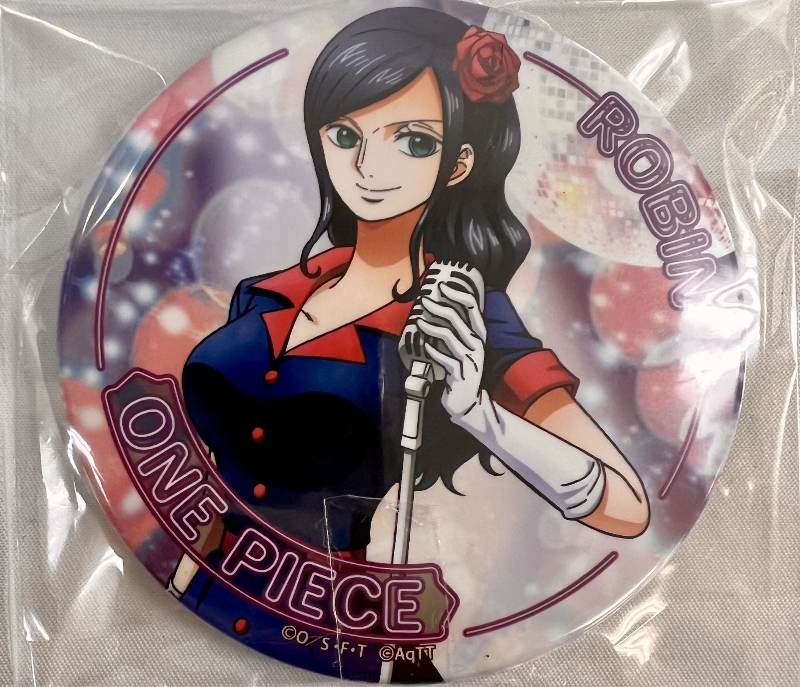 東京ワンピースタワー ルフィ 缶バッジ 4周年 2018