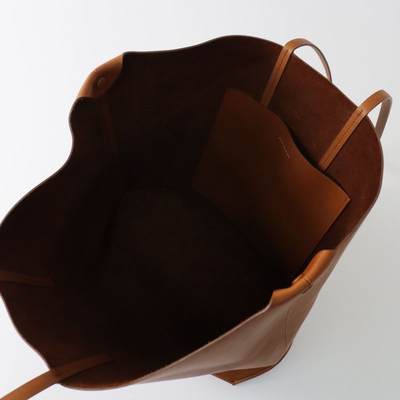 ミナペルホネン mina perhonen 極美品 2021AW sunny tote 小/キャメル