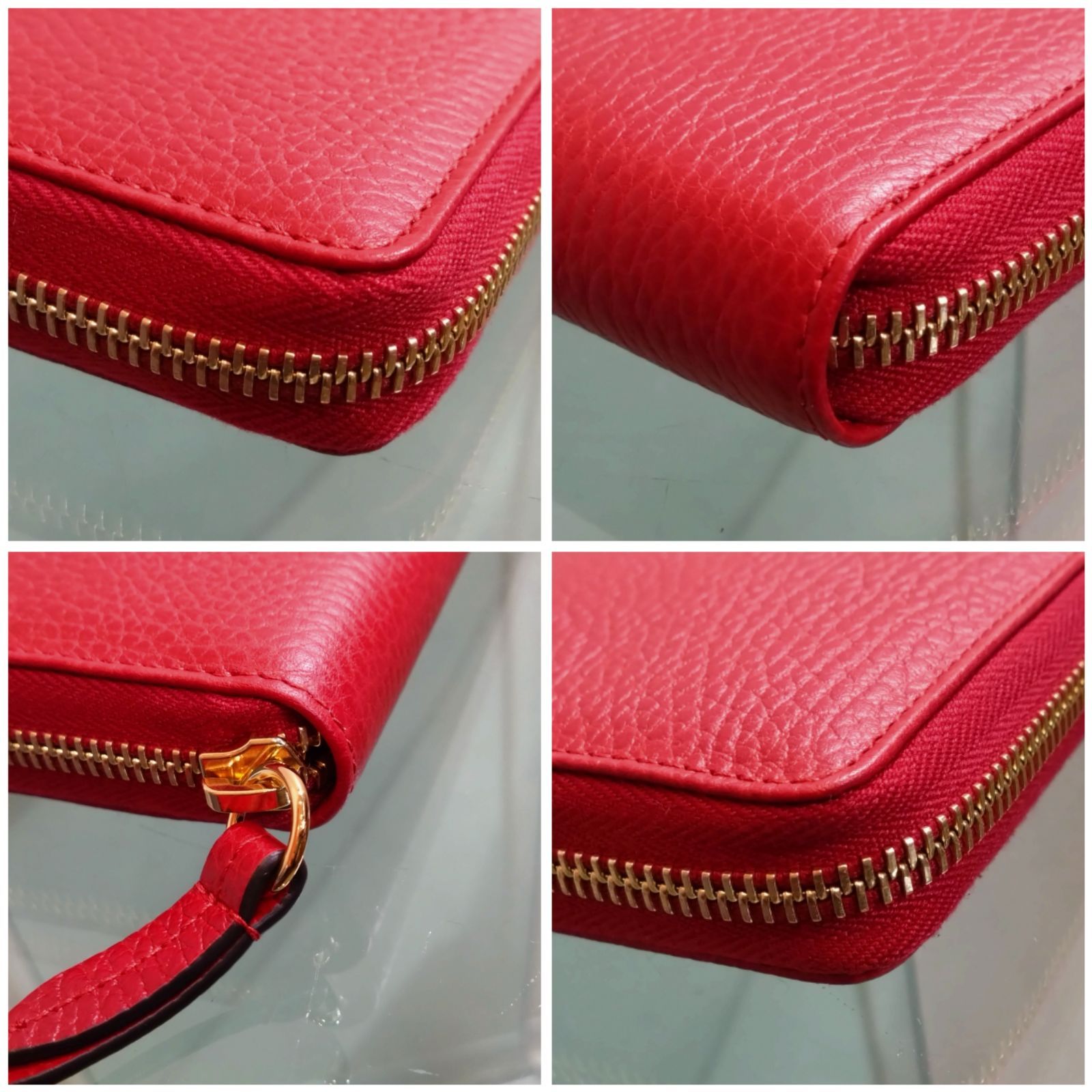 946 極美品！ GUCCI グッチ GGマーモント ラウンドファスナー 長財布