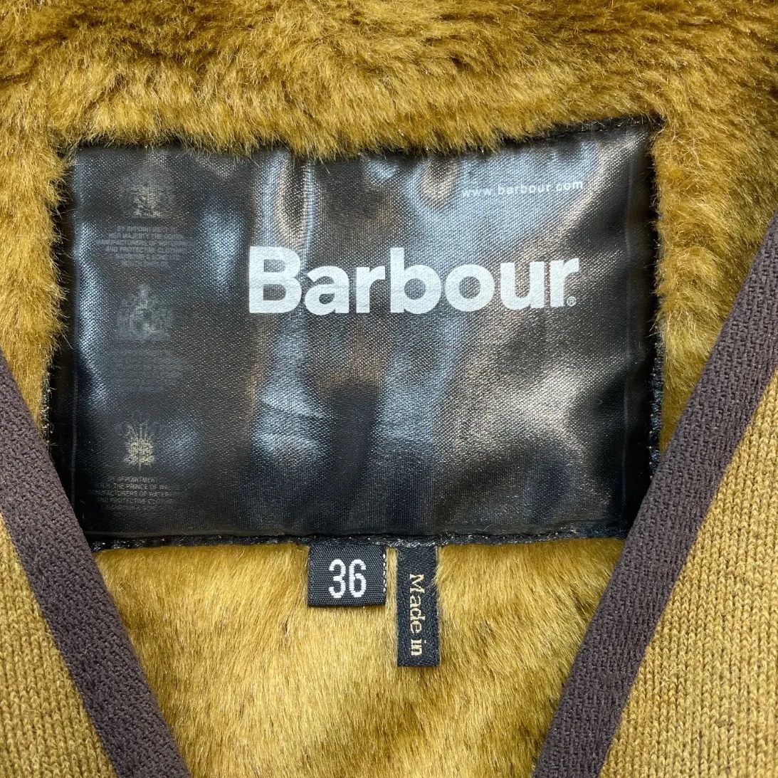 Barbour バブアー 2002103 ファーライナーベスト サイズ36