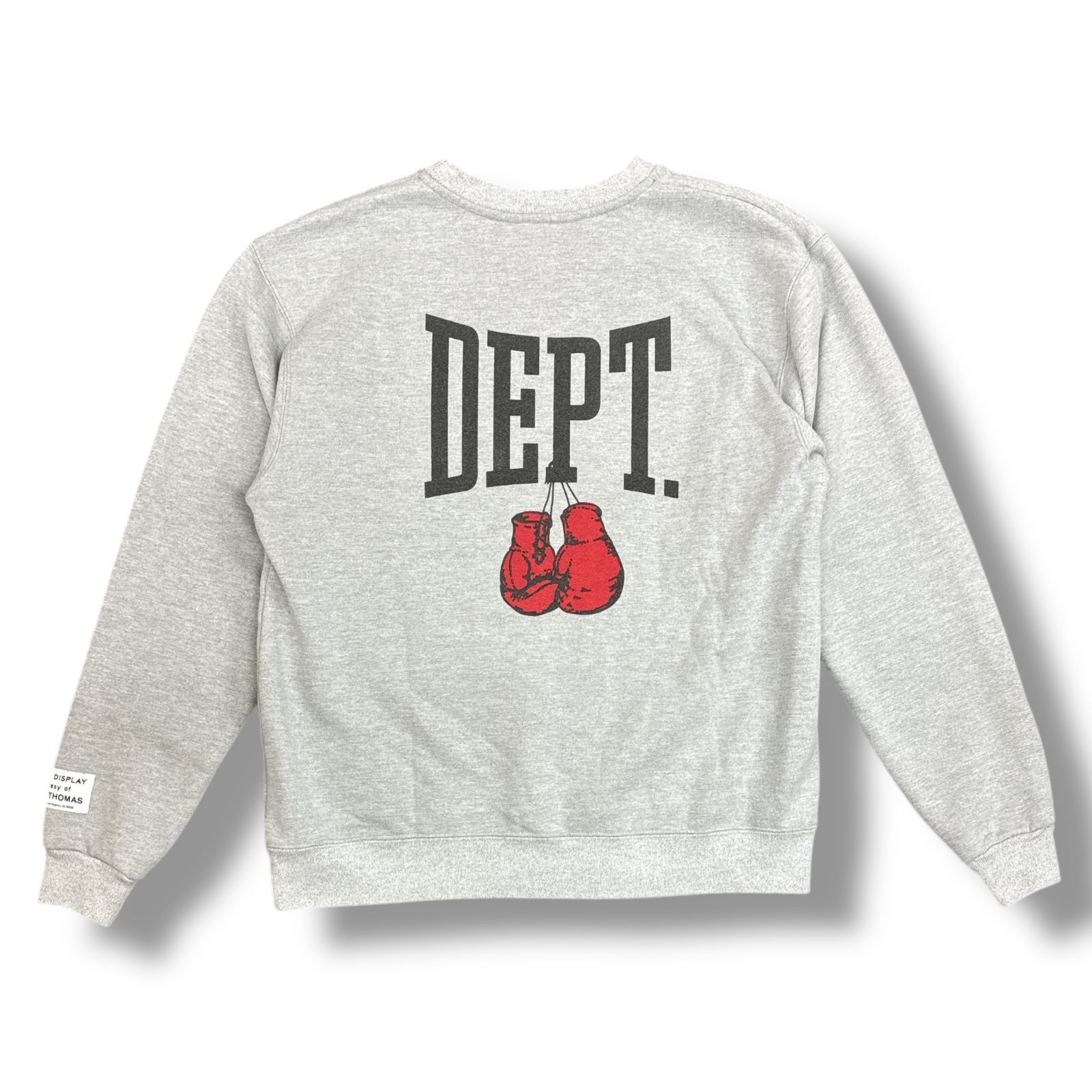 参考上代92400円 未使用品 Gallery Dept. Dept. Classic Sweatshirt グローブ プリント クルーネックスウェット ギャラリーデプト DSC-2322 L　83140A2