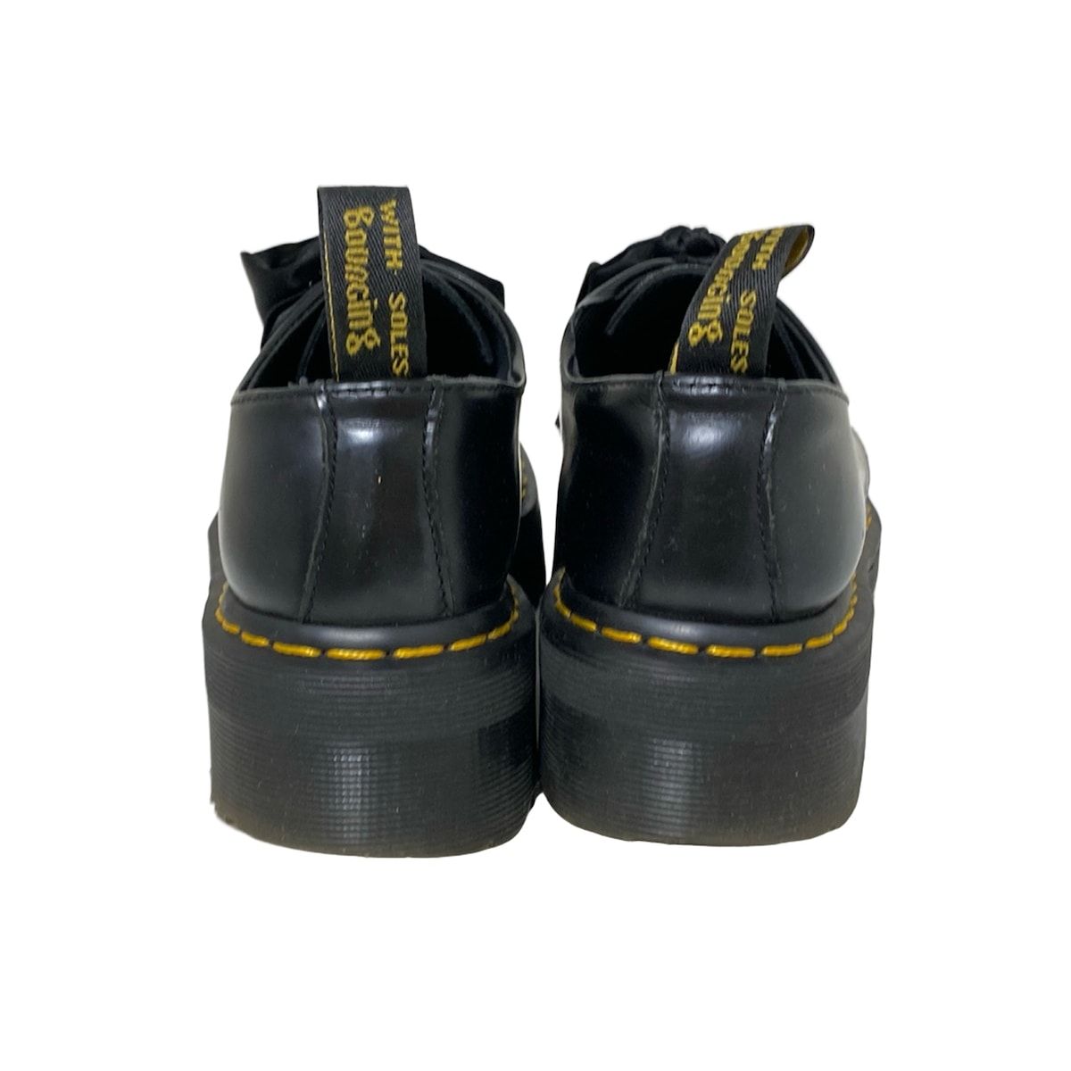 謙虚な Dr.Martens ドクターマーチン シューズ UK4 レディース - 黒 ウェッジソール レザー 【即納】