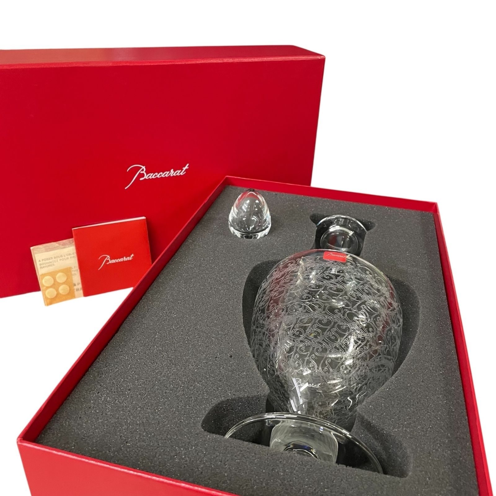 美品 □Baccarat バカラ ローハン デキャンタ デカンタ箱付 ローハン 