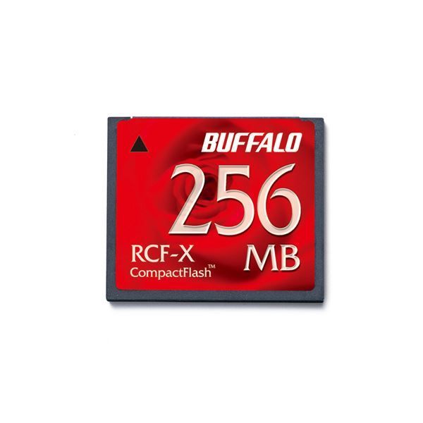(まとめ) バッファロー コンパクトフラッシュ 256MB RCF-X256MY