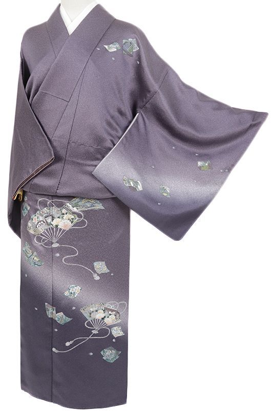 中古 訪問着 七五三 リサイクル 着物 正絹 七五三 たたき染め