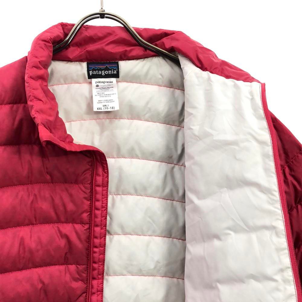 キッズ服(100cm~) Patagonia ダウンジャケット XXL（16-18）ネイビー