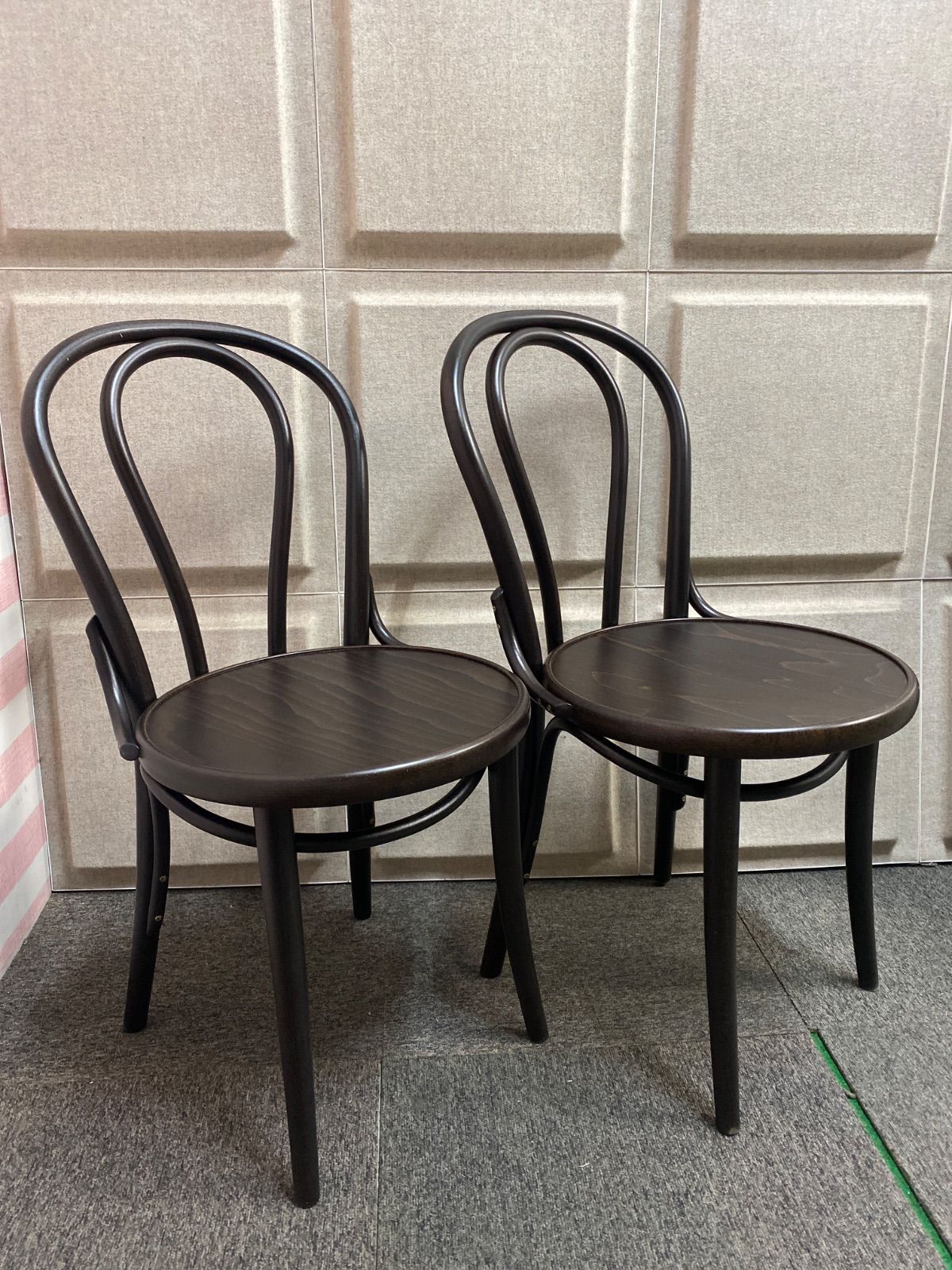 ③曲げ木ダイニングチェア TON CRES チェコ トーネット